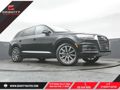Black 2017 Audi Q7 3.0T Prestige for sale in Highland Park, IL