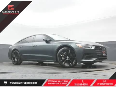 Gray 2021 Audi A7 55 Prestige for sale in Highland Park, IL