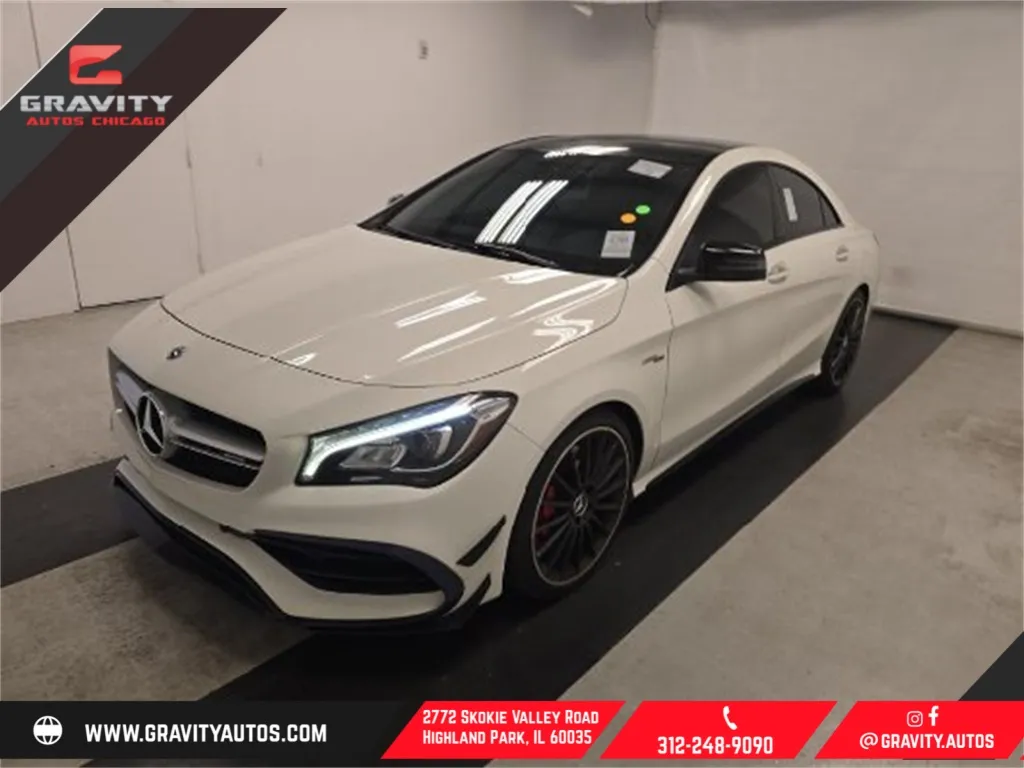 Black 2018 Mercedes-Benz CLA 45 AMG for sale in Highland Park, IL