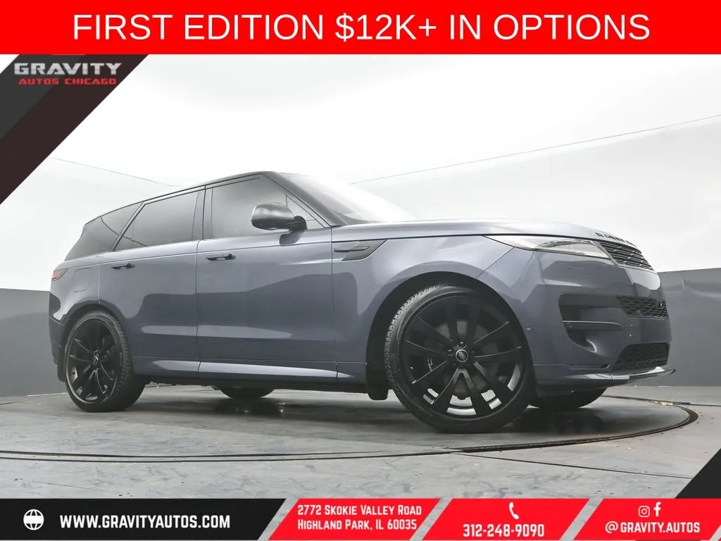 Blue 2023 Land Rover Range Rover Sport First Edition for sale in Highland Park, IL