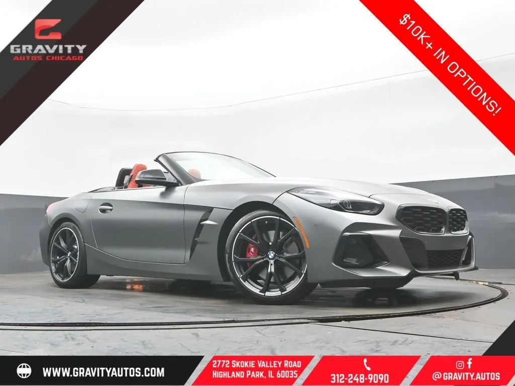 Gray 2024 BMW Z4 sDrive M40i for sale in Highland Park, IL