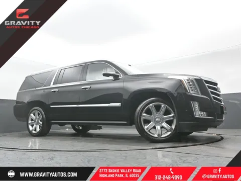 Black 2020 Cadillac Escalade ESV Premium for sale in Highland Park, IL