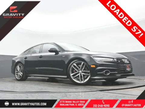 Black 2016 Audi S7 4.0T for sale in Highland Park, IL