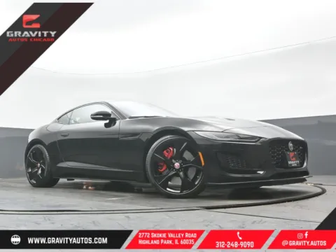 Black 2022 Jaguar F-TYPE P450 for sale in Highland Park, IL