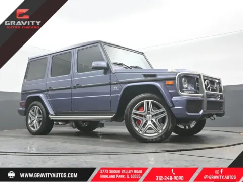 Blue 2018 Mercedes-Benz G-Class G 63 AMG for sale in Highland Park, IL