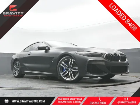 Black 2022 BMW 8 Series 840i for sale in Highland Park, IL