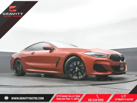 Orange 2019 BMW 8 Series M850i xDrive for sale in Highland Park, IL