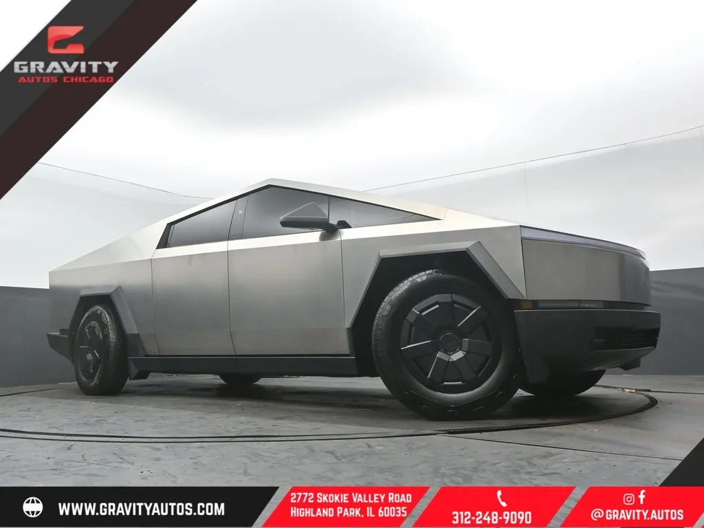 Silver 2024 Tesla Cybertruck for sale in Highland Park, IL