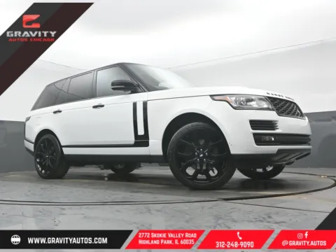 White 2014 Land Rover Range Rover 3.0L V6 Supercharged HSE for sale in Highland Park, IL
