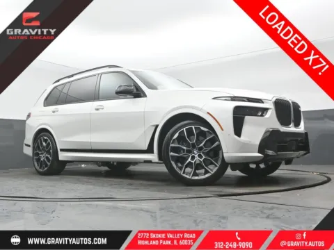 White 2023 BMW X7 M60i for sale in Highland Park, IL