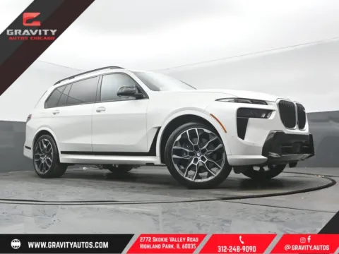 White 2023 BMW X7 M60i for sale in Highland Park, IL