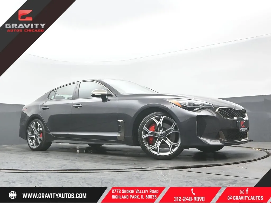Gray 2019 Kia Stinger GT for sale in Highland Park, IL