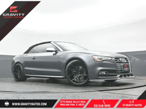 Gray 2016 Audi S5 3.0T Premium Plus for sale in Highland Park, IL
