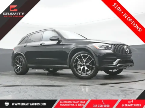 Black 2022 Mercedes-Benz GLC 43 AMG for sale in Highland Park, IL