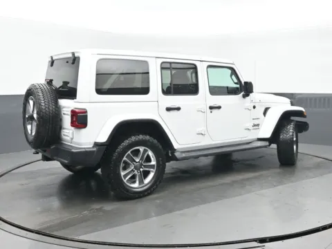 Another view of 2018 Jeep Wrangler Unlimited Sahara for sale in Highland Park, IL at Gravity Autos Chicago
