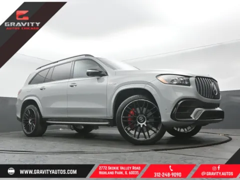 Gray 2024 Mercedes-Benz GLS 63 AMG for sale in Highland Park, IL