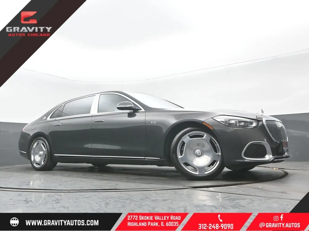 Gray 2023 Mercedes-Benz S-Class Maybach S 680 for sale in Highland Park, IL