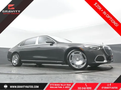 Gray 2023 Mercedes-Benz S-Class Maybach S 680 for sale in Highland Park, IL