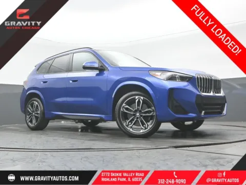 Blue 2023 BMW X1 xDrive28i for sale in Highland Park, IL