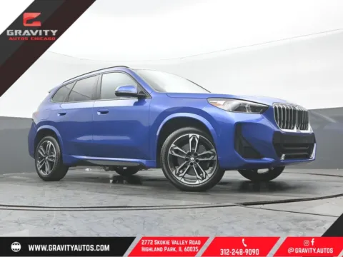 Blue 2023 BMW X1 xDrive28i for sale in Highland Park, IL