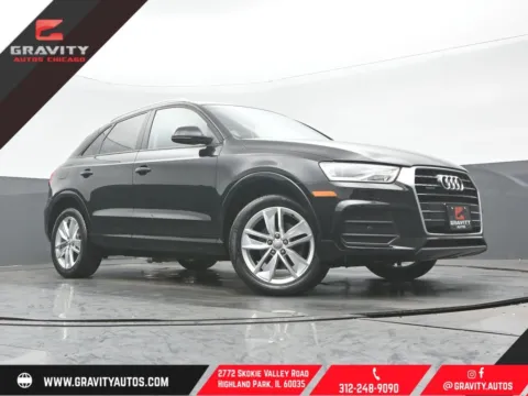 Gray 2017 Audi Q3 2.0T Premium for sale in Highland Park, IL