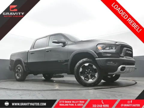 Black 2022 Ram 1500 Rebel for sale in Highland Park, IL