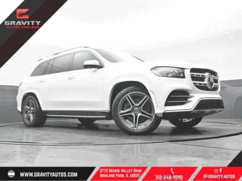 White 2022 Mercedes-Benz GLS 450 for sale in Highland Park, IL