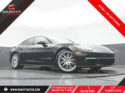 Black 2018 Porsche Panamera 4S for sale in Highland Park, IL