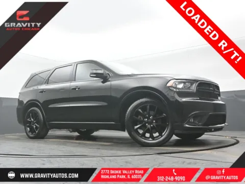 Black 2017 Dodge Durango R/T for sale in Highland Park, IL
