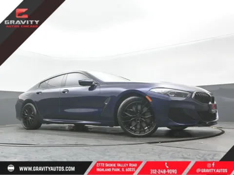 Gray 2022 BMW 8 Series M850i xDrive Gran Coupe for sale in Highland Park, IL