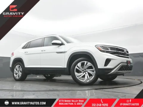 White 2020 Volkswagen Atlas Cross Sport 2.0T SEL for sale in Highland Park, IL