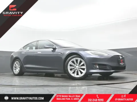 Blue 2018 Tesla Model S 75D for sale in Highland Park, IL