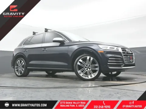 Blue 2018 Audi SQ5 3.0T Premium Plus for sale in Highland Park, IL