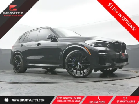 Black 2022 BMW X5 xDrive40i for sale in Highland Park, IL