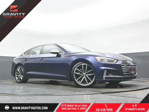 Blue 2019 Audi S5 Sportback Prestige for sale in Highland Park, IL