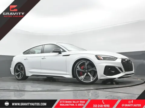 White 2023 Audi RS 5 2.9T for sale in Highland Park, IL