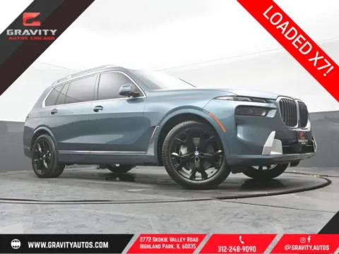 Blue 2023 BMW X7 xDrive40i for sale in Highland Park, IL