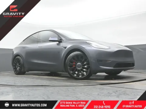 Silver 2020 Tesla Model Y Performance for sale in Highland Park, IL