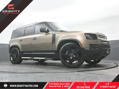 Brown 2023 Land Rover Defender 110 X-Dynamic SE for sale in Highland Park, IL