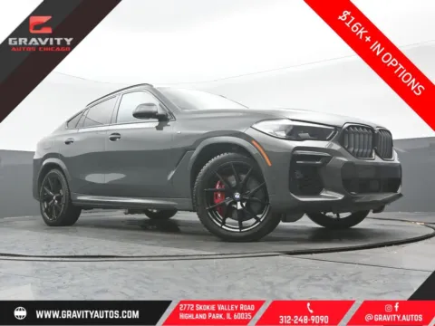 Gray 2023 BMW X6 M50i for sale in Highland Park, IL