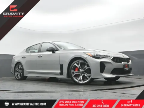 Gray 2019 Kia Stinger GT2 for sale in Highland Park, IL