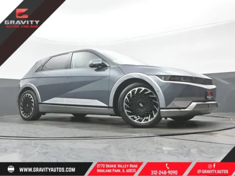 Blue 2022 Hyundai IONIQ 5 Limited for sale in Highland Park, IL