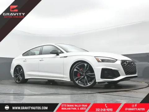 White 2021 Audi S5 Sportback Prestige for sale in Highland Park, IL