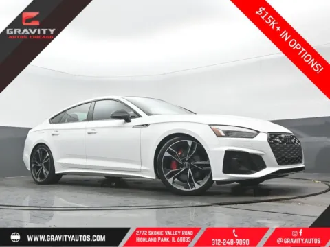 White 2021 Audi S5 Sportback Prestige for sale in Highland Park, IL