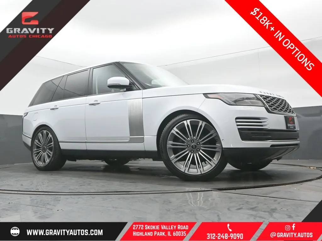 White 2019 Land Rover Range Rover HSE for sale in Highland Park, IL