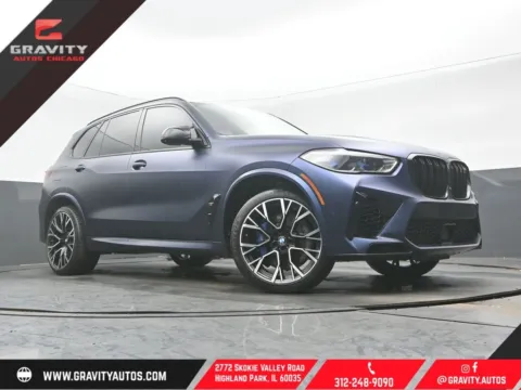 Gray 2021 BMW X5 M for sale in Highland Park, IL
