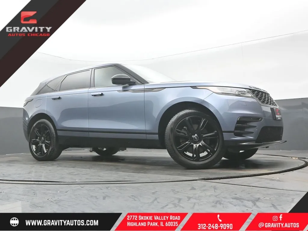 Blue 2023 Land Rover Range Rover Velar R-Dynamic S for sale in Highland Park, IL
