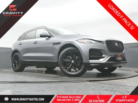 Gray 2022 Jaguar F-PACE P250 S for sale in Highland Park, IL