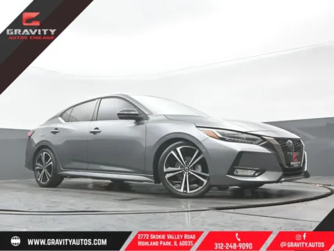 Gray 2020 Nissan Sentra SR for sale in Highland Park, IL