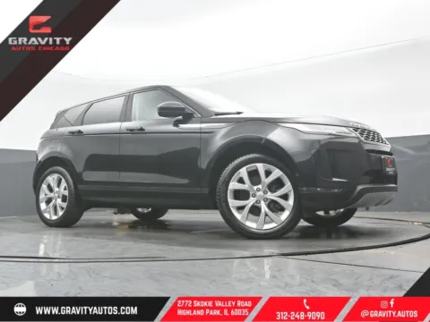 Black 2020 Land Rover Range Rover Evoque SE for sale in Highland Park, IL